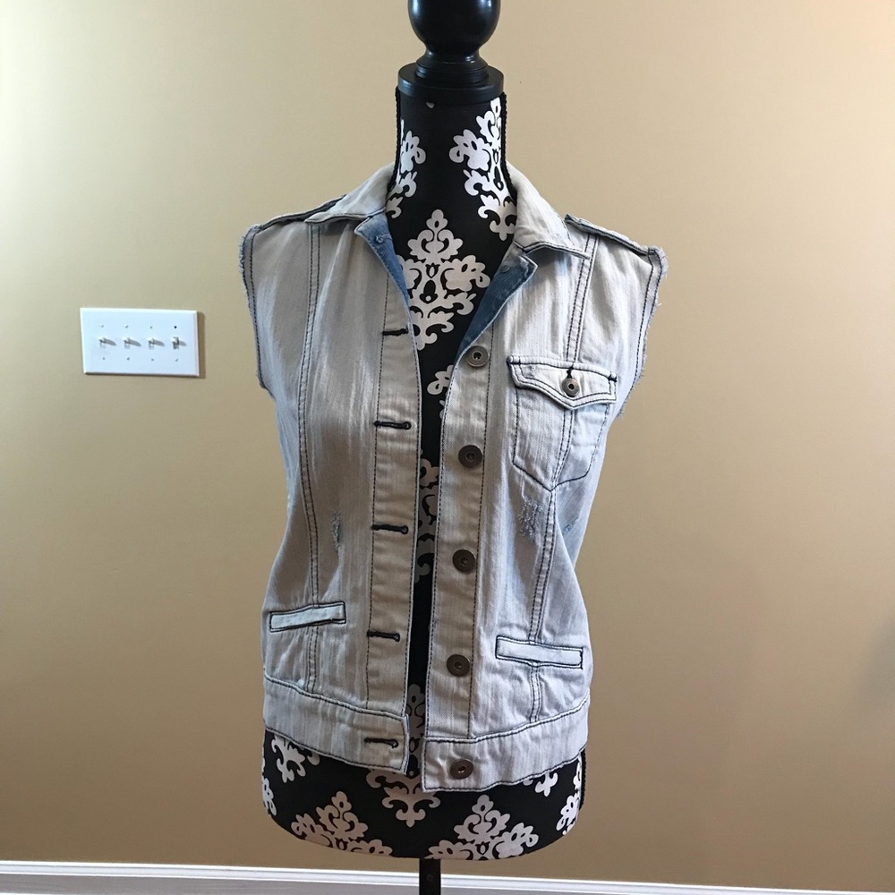 BCBGeneration Denim Vest